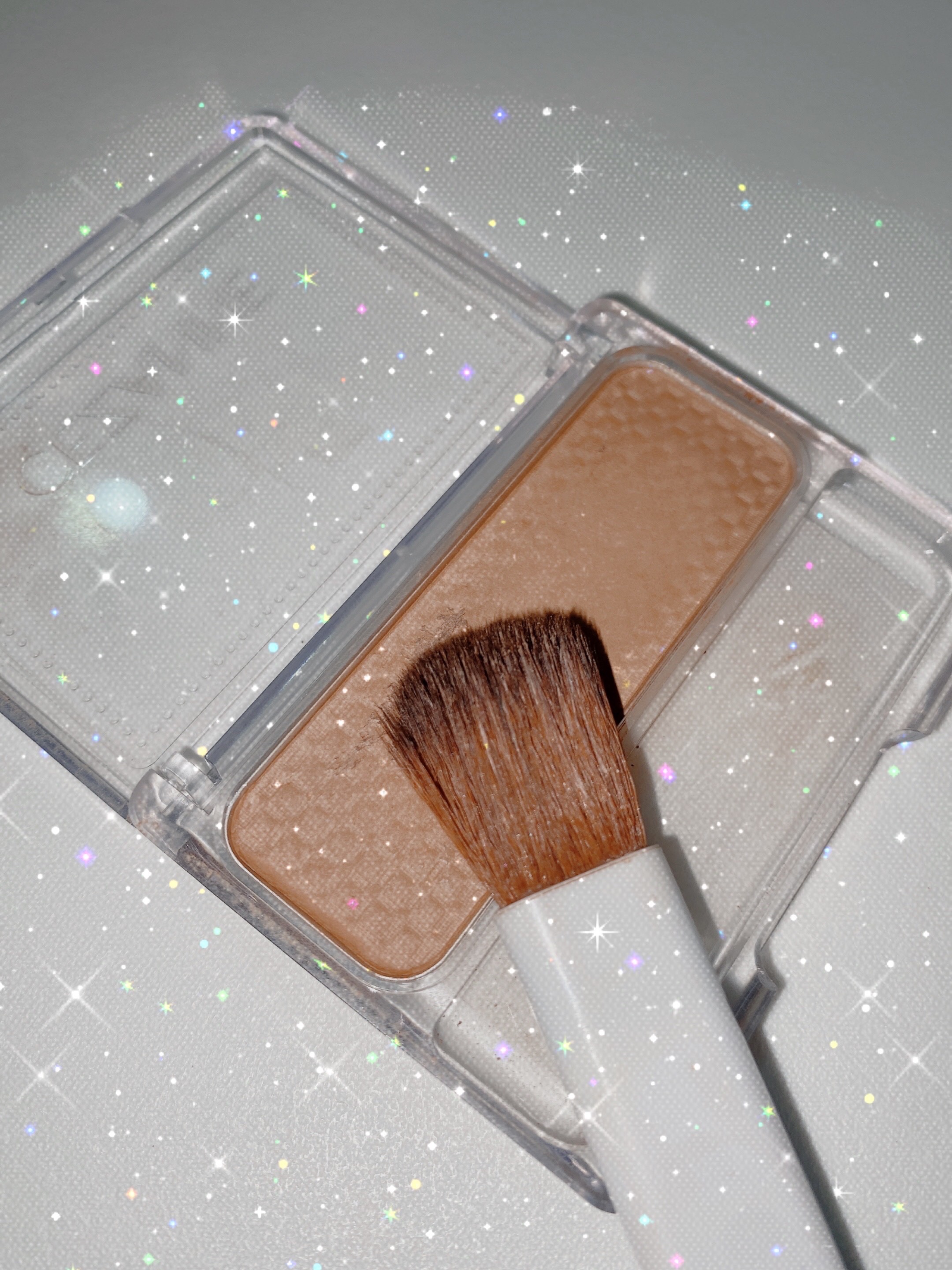 フェース コントロール カラー 4 マットブラウン/CEZANNE/プレストパウダーを使ったクチコミ（1枚目）