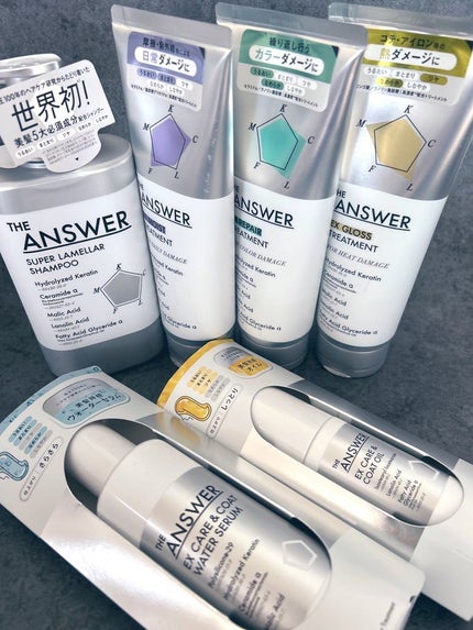 THE ANSWER スーパーラメラシャンプー/THE ANSWER/市販シャンプーを使ったクチコミ(1枚目)