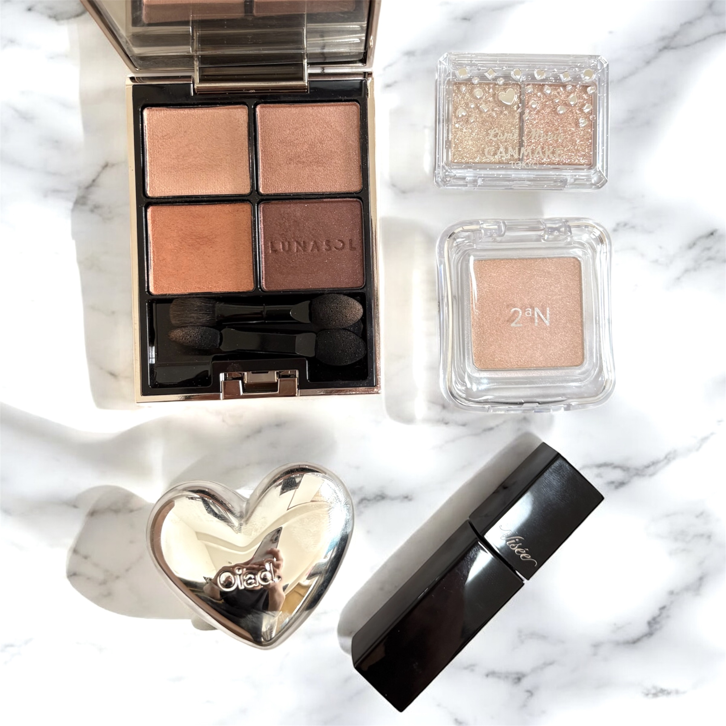 アイカラーレーション/LUNASOL/アイシャドウパレットを使ったクチコミ（2枚目）