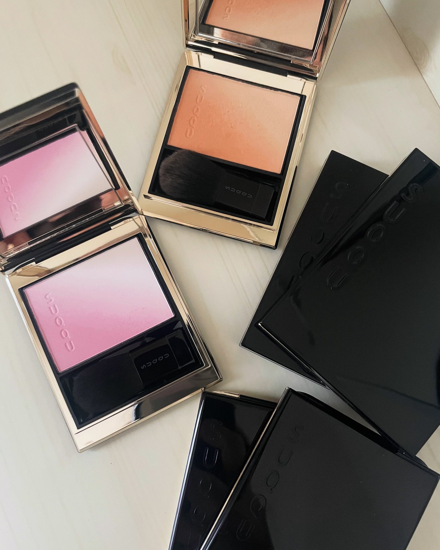 ブラーリング カラー ブラッシュ/SUQQU/パウダーチークを使ったクチコミ(1枚目)