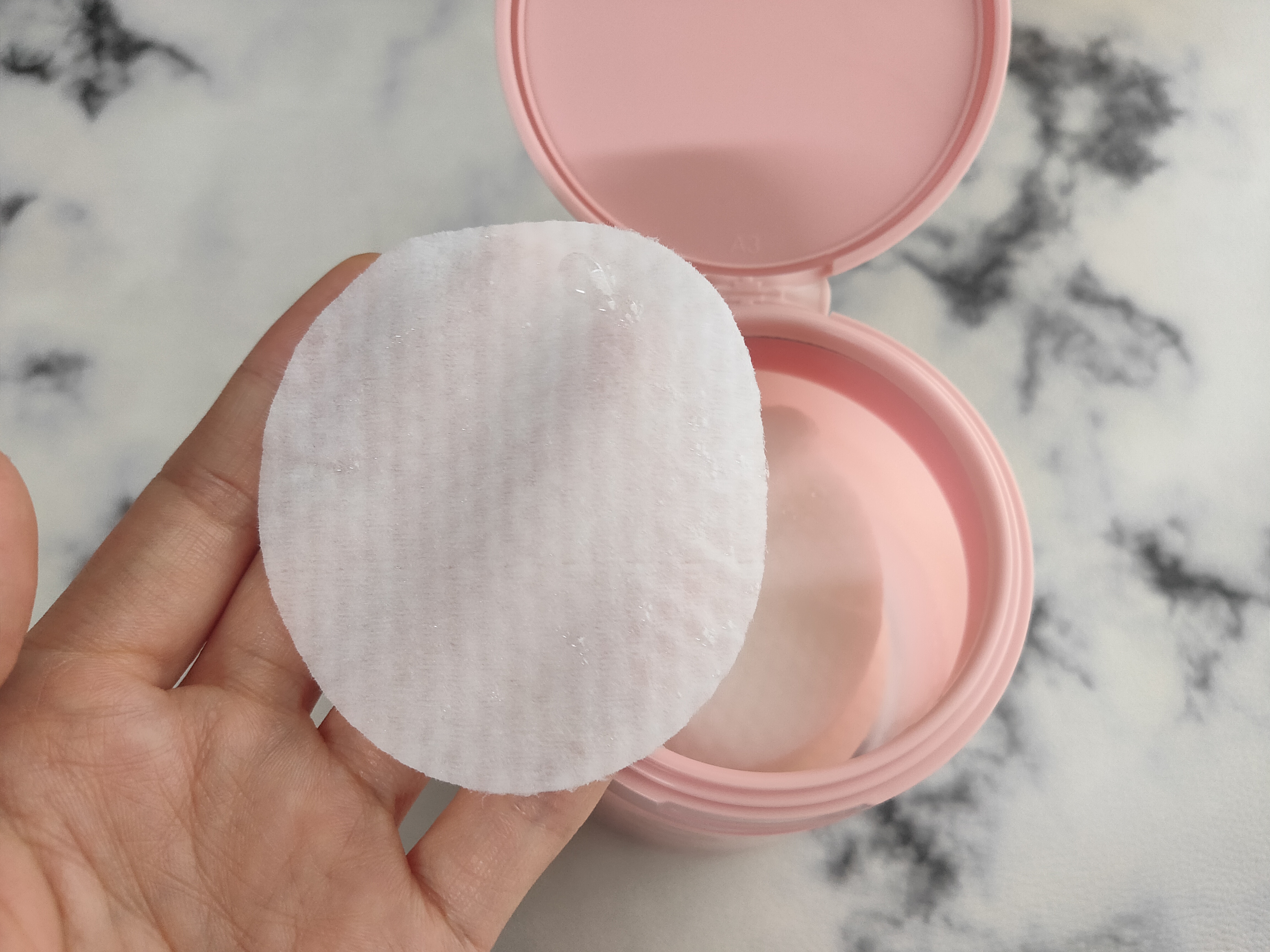 ローズ＆ティーツリークレンジングパッド/VERAMORE/クレンジングシートを使ったクチコミ（2枚目）