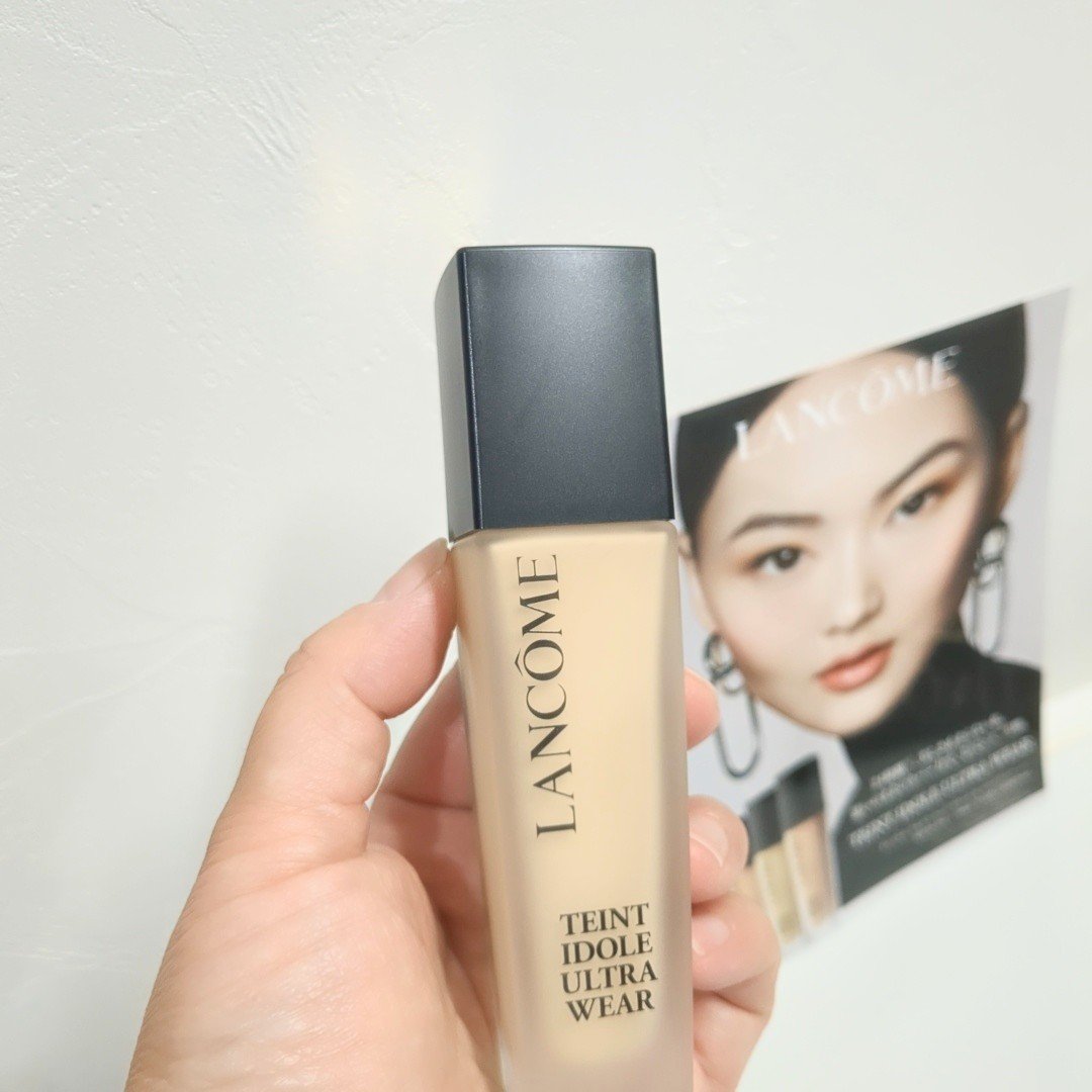 タンイドル ウルトラ ウェア リキッド N/LANCOME/リキッドファンデーションを使ったクチコミ（2枚目）