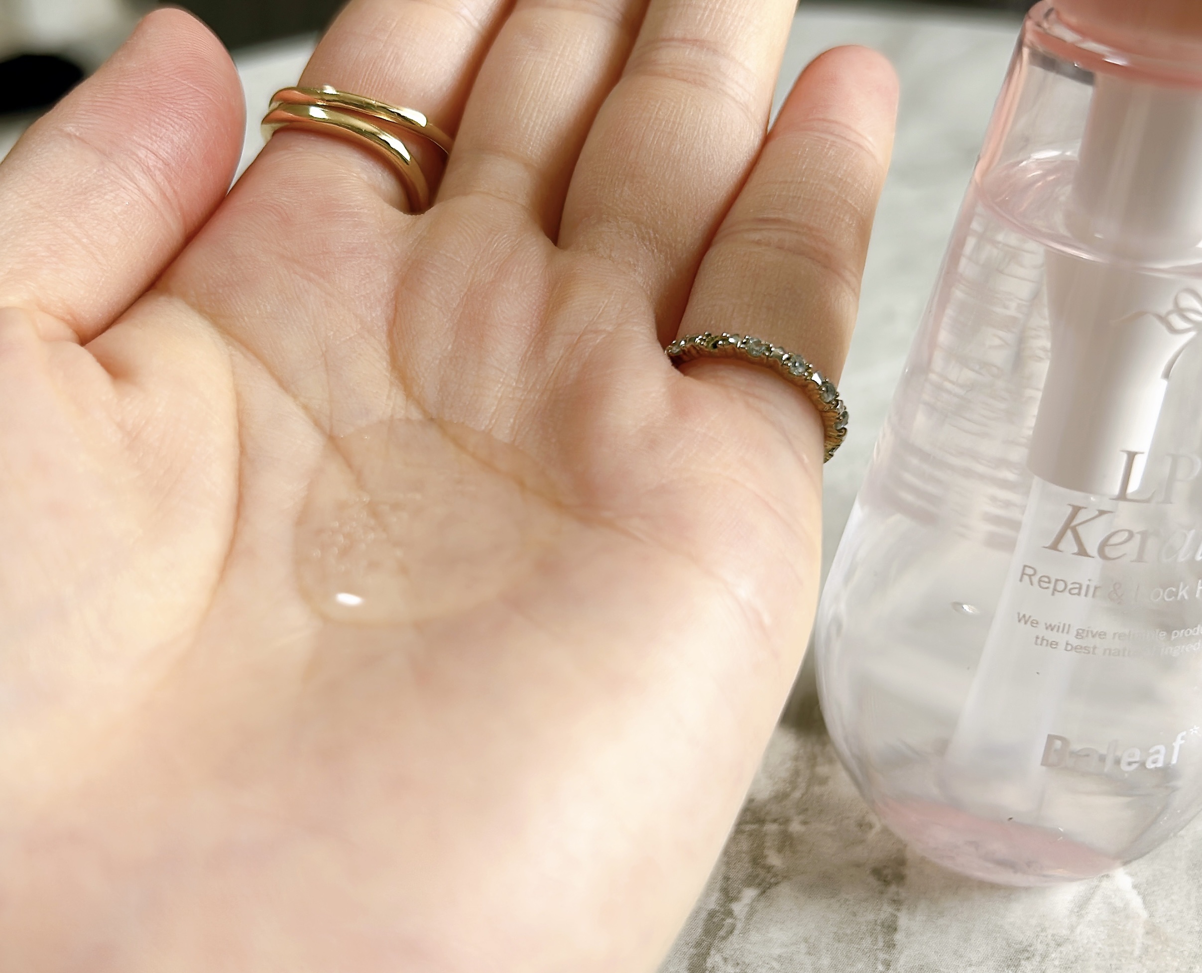 ダリーフ LKRRヘアオイル/Daleaf/その他スタイリングを使ったクチコミ（3枚目）