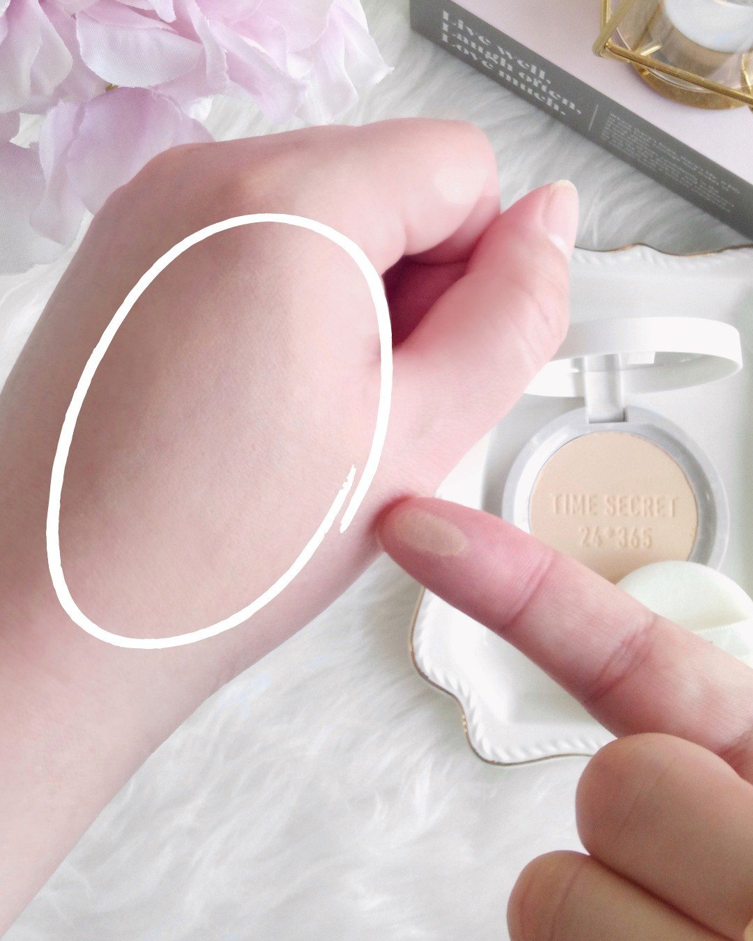 ミネラル 薬用プレストパウダー/TIME SECRET/プレストパウダーを使ったクチコミ（2枚目）