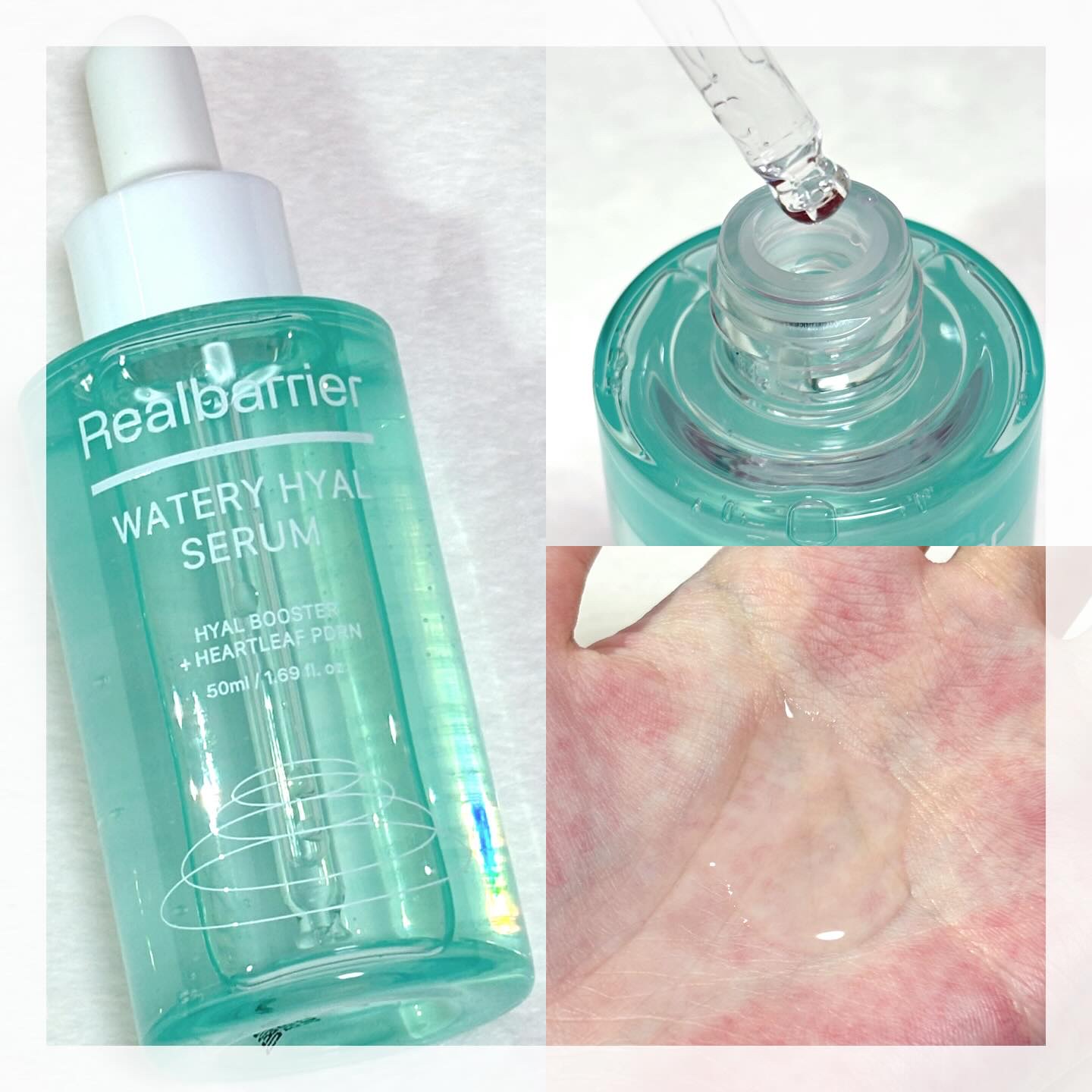 ウォータリー ヒアル セラム/Real Barrier/美容液を使ったクチコミ（2枚目）