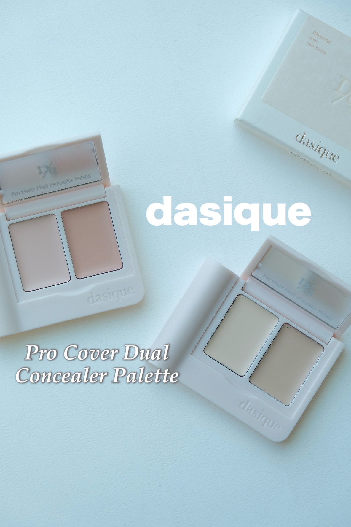 dasique プロカバーデュアルコンシーラーパレットのクチコミ「#PR
デイジーク様より
“プローカバーデュアルコンシーラーパレット” いただきました

◾︎.....」（1枚目）