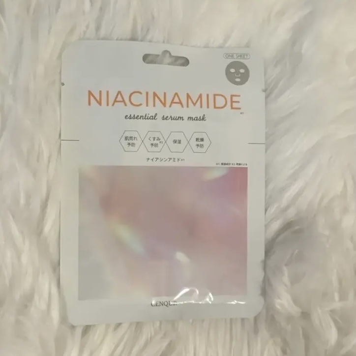エッセンシャルセラムマスク  ナイアシンアミド /CENQUR/シートマスク・パックを使ったクチコミ（1枚目）