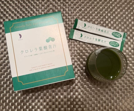 クロレラ葉酸青汁/リソウコーポレーション/青汁を使ったクチコミ(1枚目)