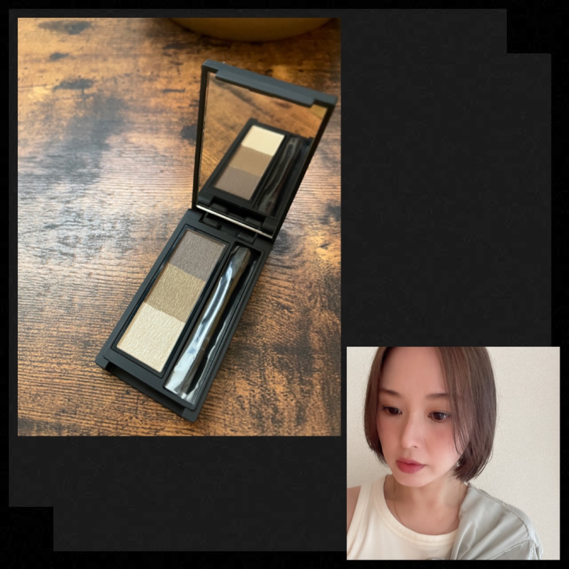 Celvoke　セルヴォーク インディケイトアイブロウパウダー　09　ヴィンテージカーキ

ヘアカラーを変えてからアイブロウを淡いカラーにしたいと思い探していると見つけた商品！

一般的なカーキのようにグリーンが強くなく、ほんのりくすんだ色