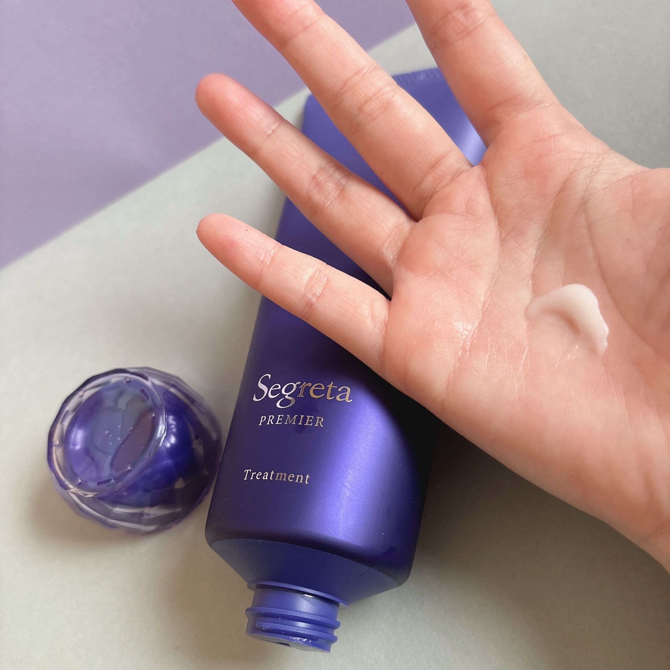 セグレタ プレミア 高濃度美容液オイル【洗い流さないタイプ】/セグレタ/ヘアオイルを使ったクチコミ（3枚目）