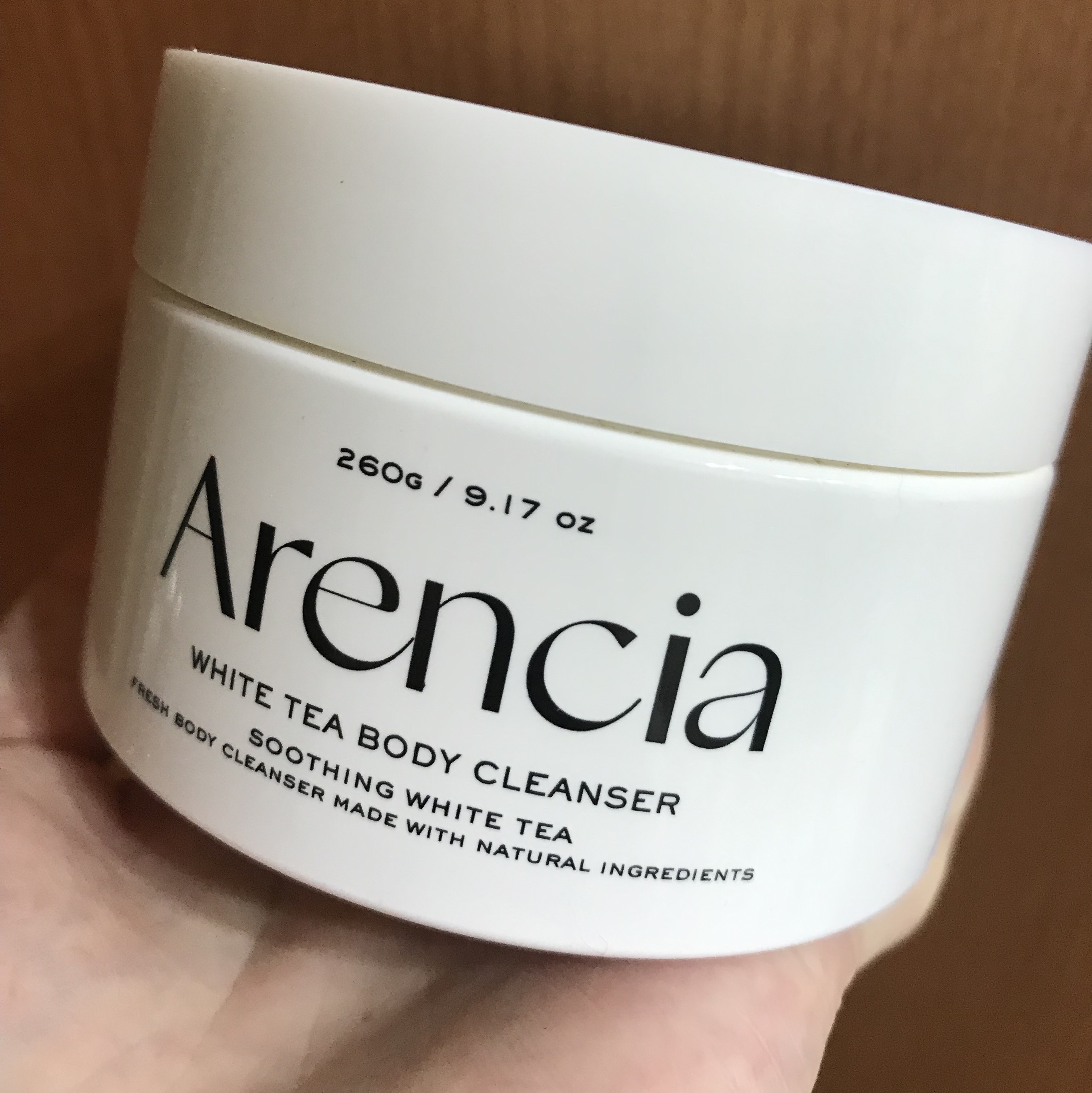 ボディークレンザー ホワイトティー/アレンシア/ボディソープを使ったクチコミ（1枚目）