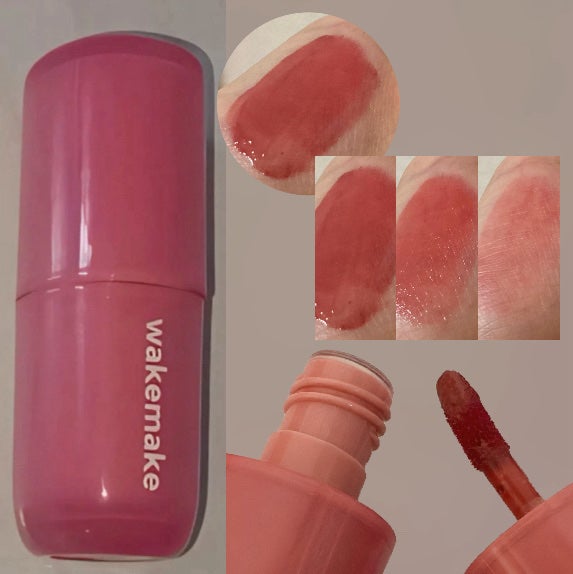 ウォータフルグロウティント/wakemake/リップティントを使ったクチコミ(1枚目)