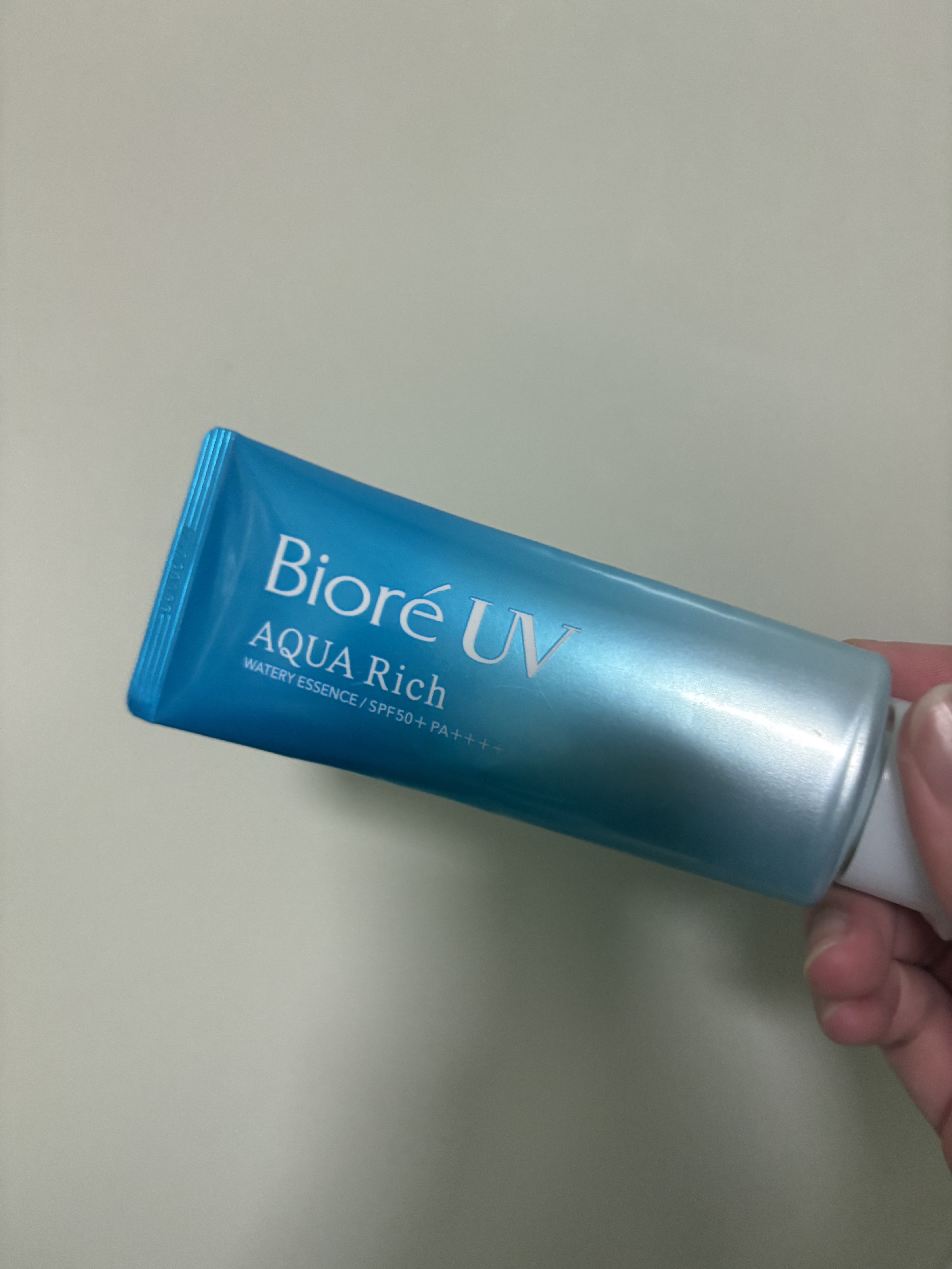 ビオレUV アクアリッチ ウォータリーエッセンス/ビオレ/日焼け止めローションを使ったクチコミ（1枚目）