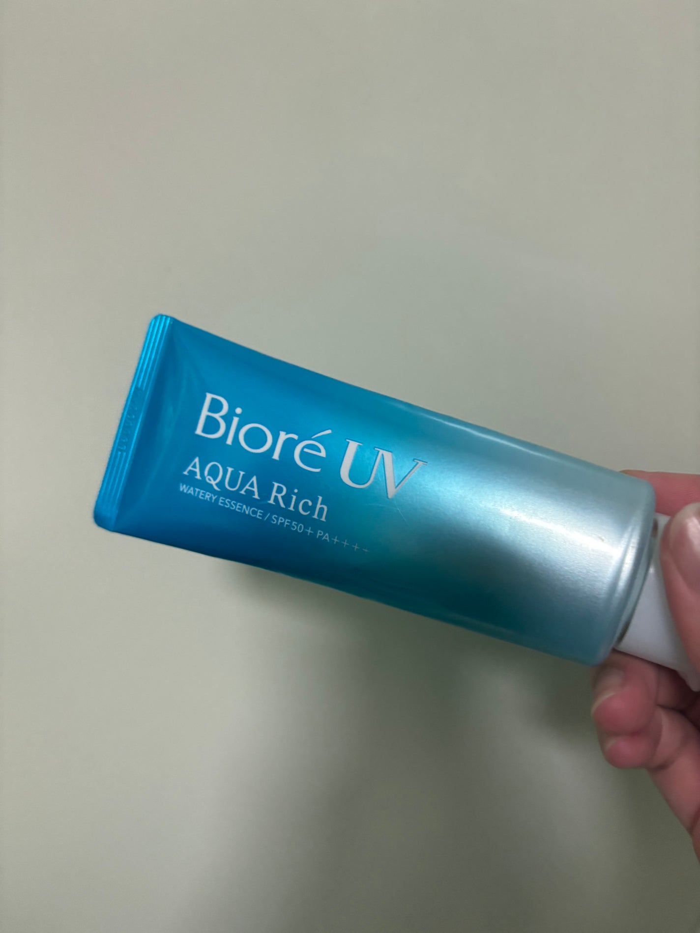 ビオレUV アクアリッチ ウォータリーエッセンス/ビオレ/日焼け止めローションを使ったクチコミ(1枚目)