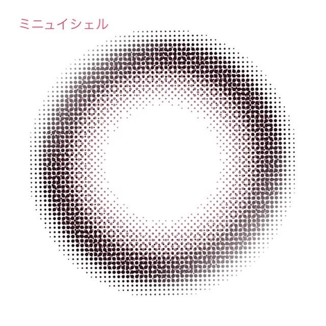 envie 1day ミニュイシェル/envie/ワンデー（１DAY）カラコンを使ったクチコミ（1枚目）