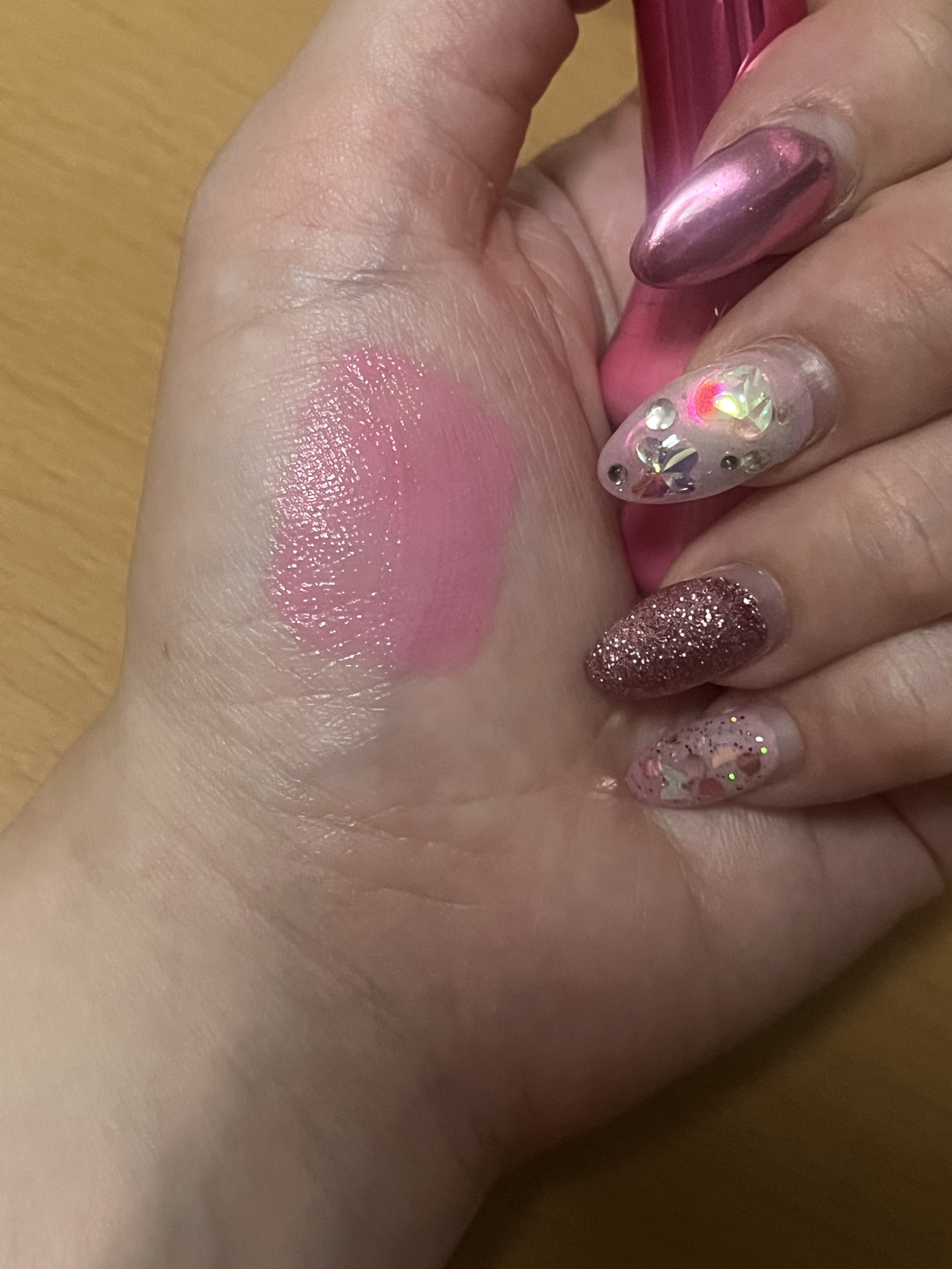 メルティーリップ ベルベットルージュ/プランプピンク/リップケアを使ったクチコミ（3枚目）