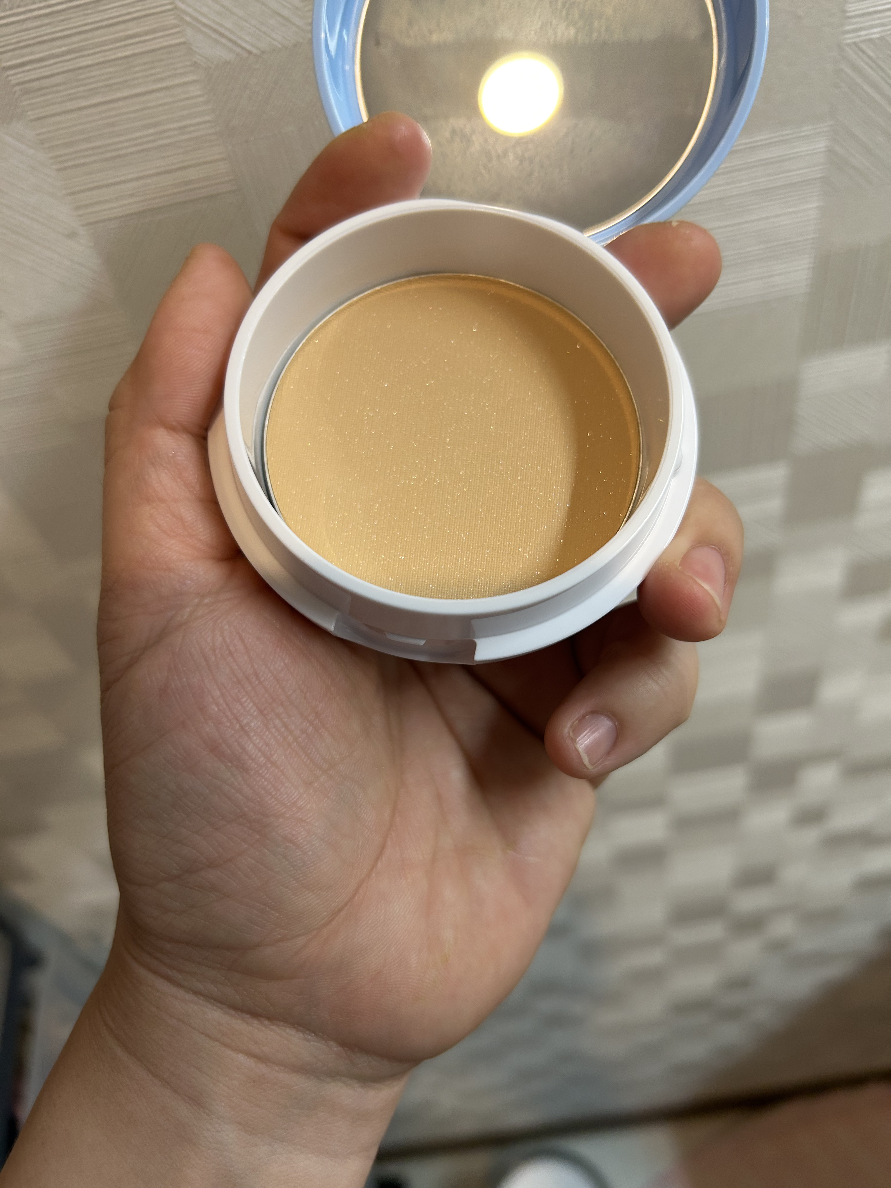 フェイスパウダー ハイカバー N キラ肌オークル/クリアラスト/プレストパウダーを使ったクチコミ（2枚目）