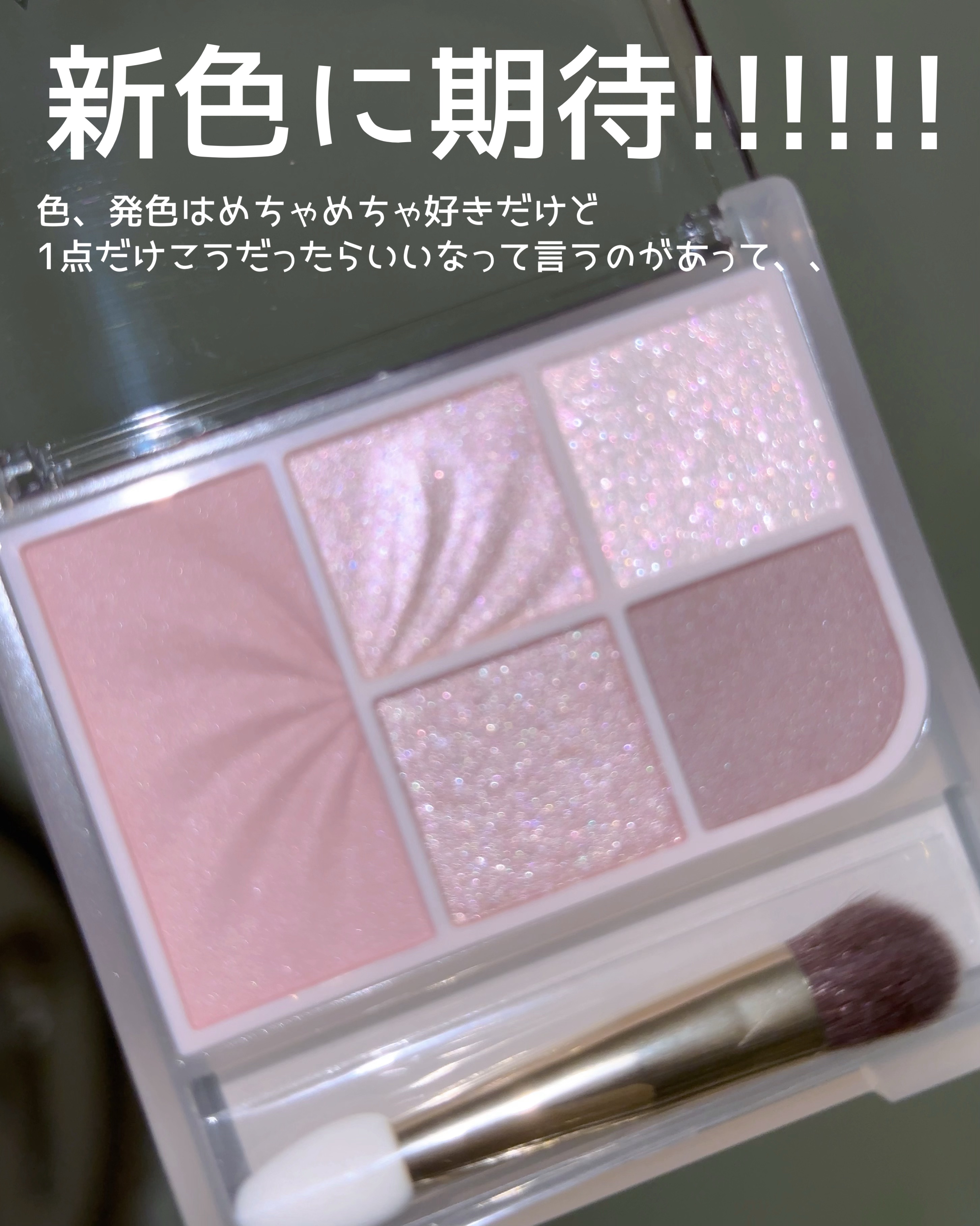 フェイスアイパレット/CEZANNE/アイシャドウを使ったクチコミ（2枚目）