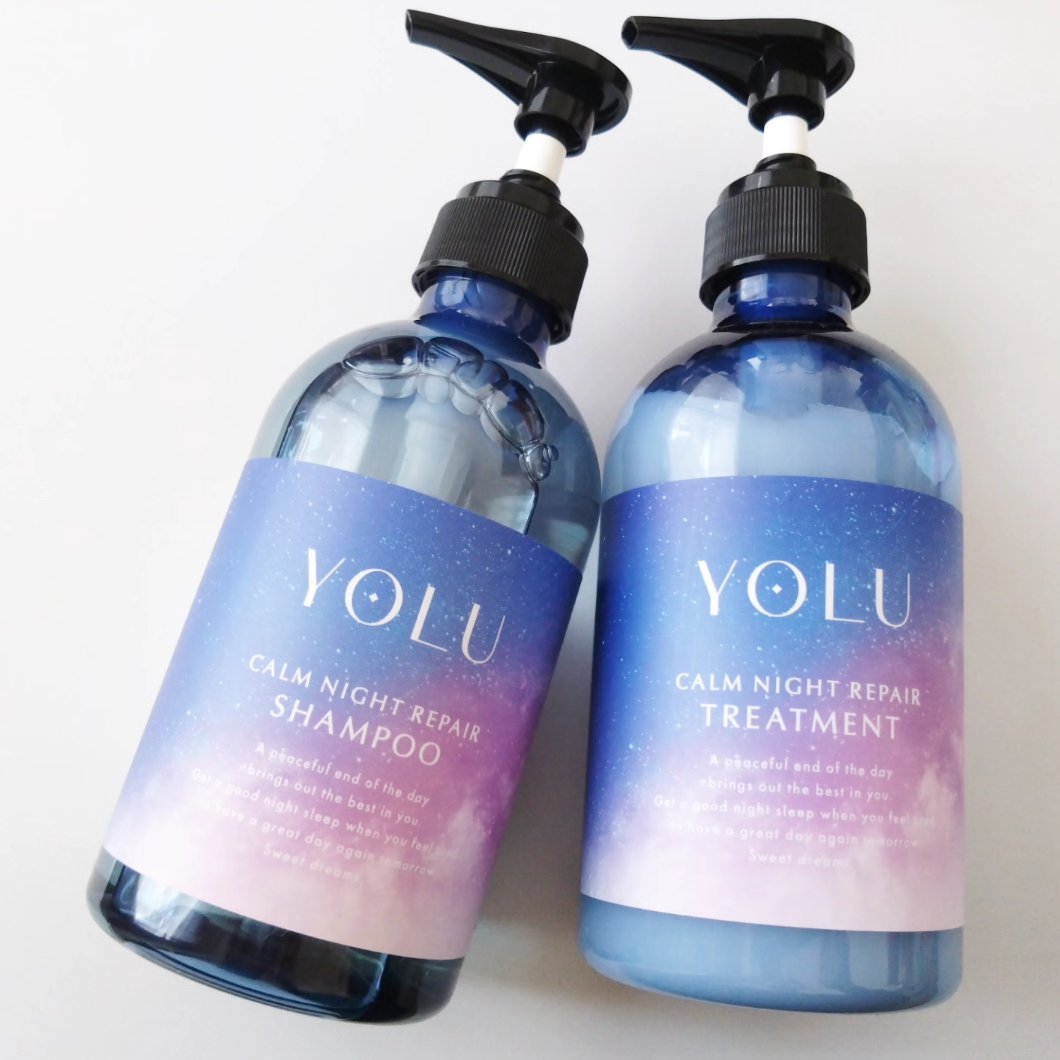 カームナイトリペアシャンプー／トリートメント/YOLU/シャンプー・コンディショナーを使ったクチコミ（2枚目）