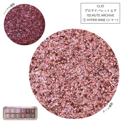 プロ アイ パレット エアー/CLIO/アイシャドウパレットを使ったクチコミ(6枚目)