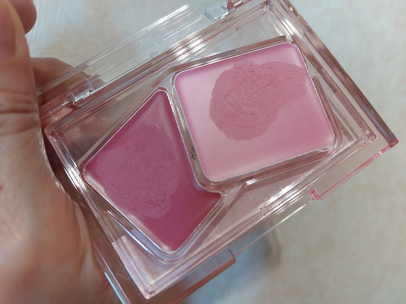 Soft Fitting Cream Blusher/フォレンコス/ジェル・クリームチークを使ったクチコミ(2枚目)