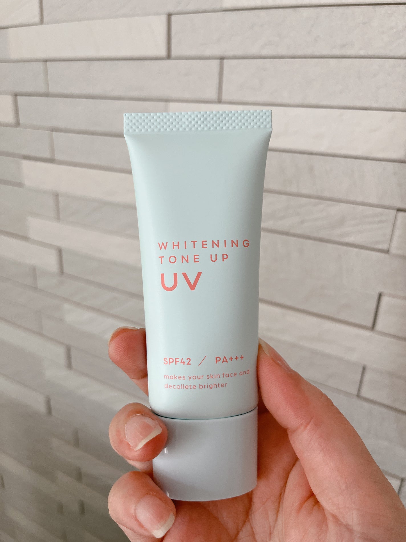 美白トーンアップUV/コージー/日焼け止めミルクを使ったクチコミ(1枚目)