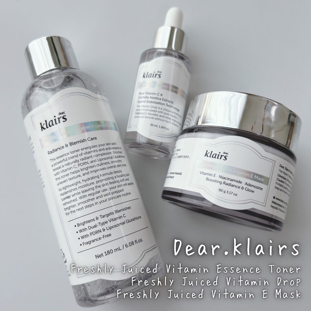 フレッシュリージュースドビタミンドロップ(35ml)/Klairs/美容液を使ったクチコミ(1枚目)