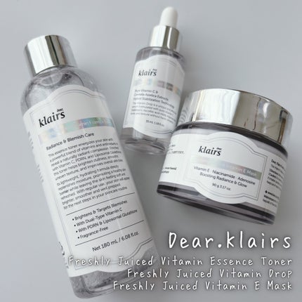 フレッシュリージュースドビタミンドロップ(35ml)/Klairs/美容液を使ったクチコミ(1枚目)