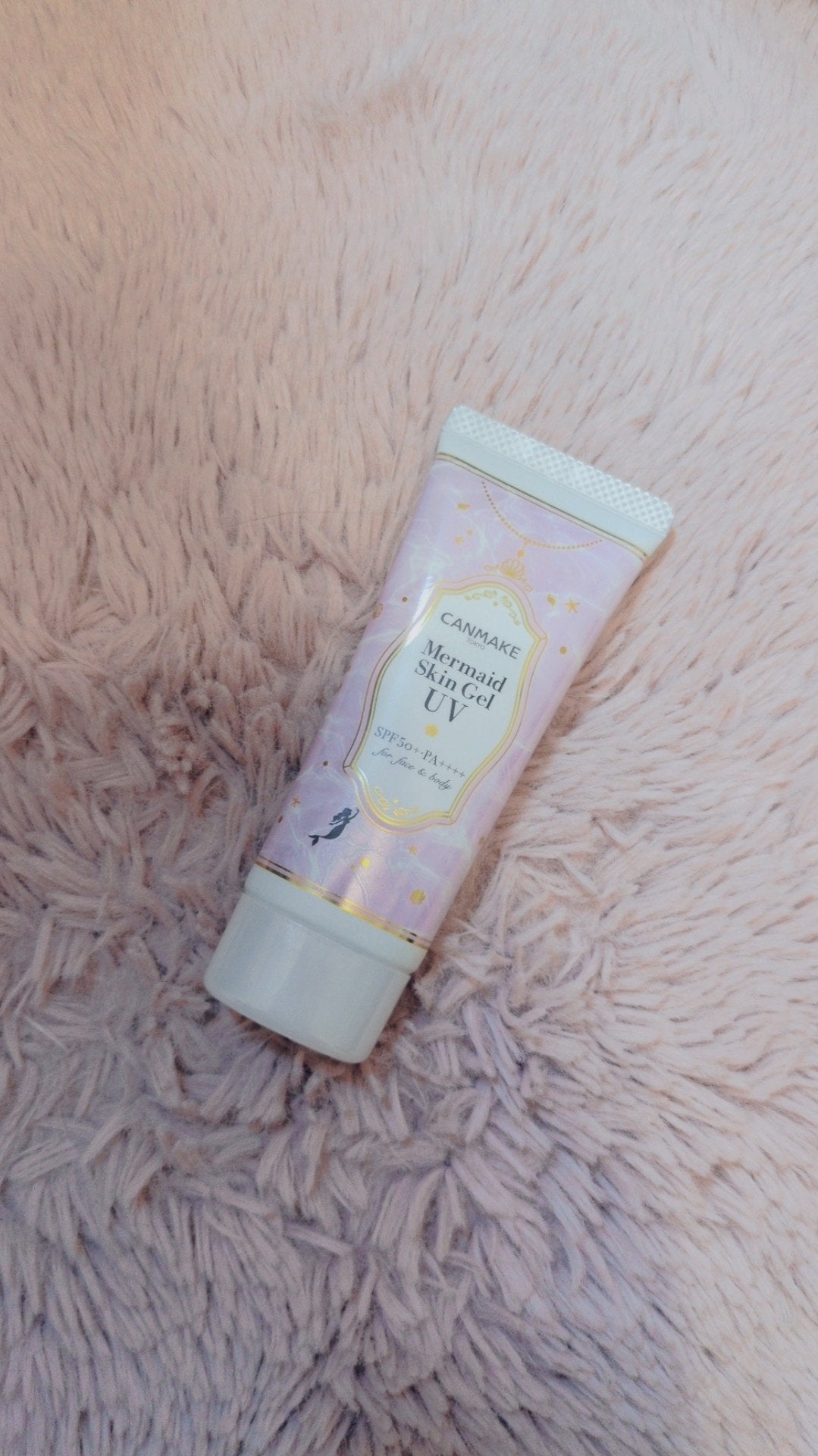 マーメイドスキンジェルUV/キャンメイク/日焼け止めジェルを使ったクチコミ(1枚目)