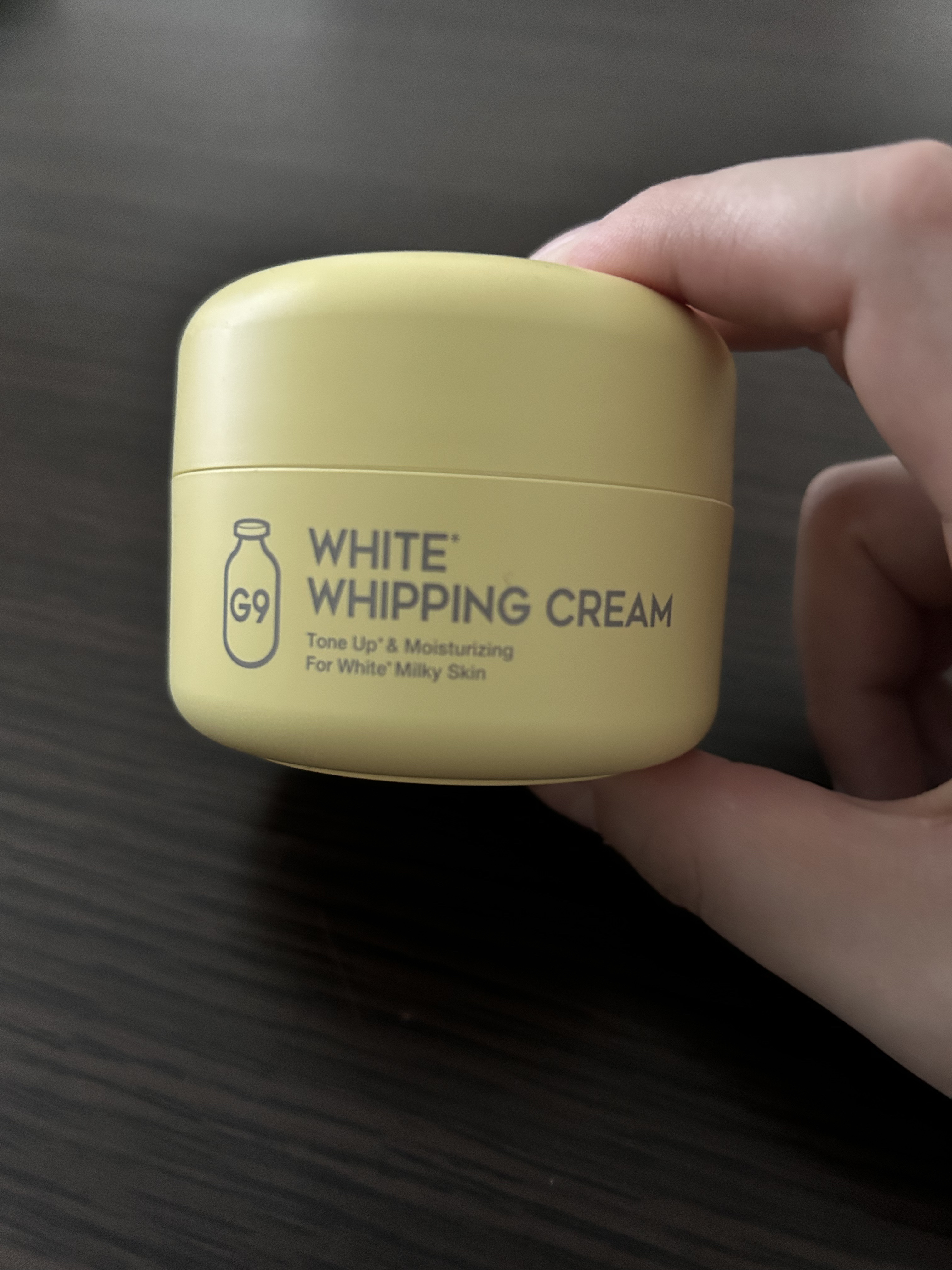 WHITE WHIPPING CREAM(ウユクリーム)/G9SKIN/化粧下地を使ったクチコミ（1枚目）