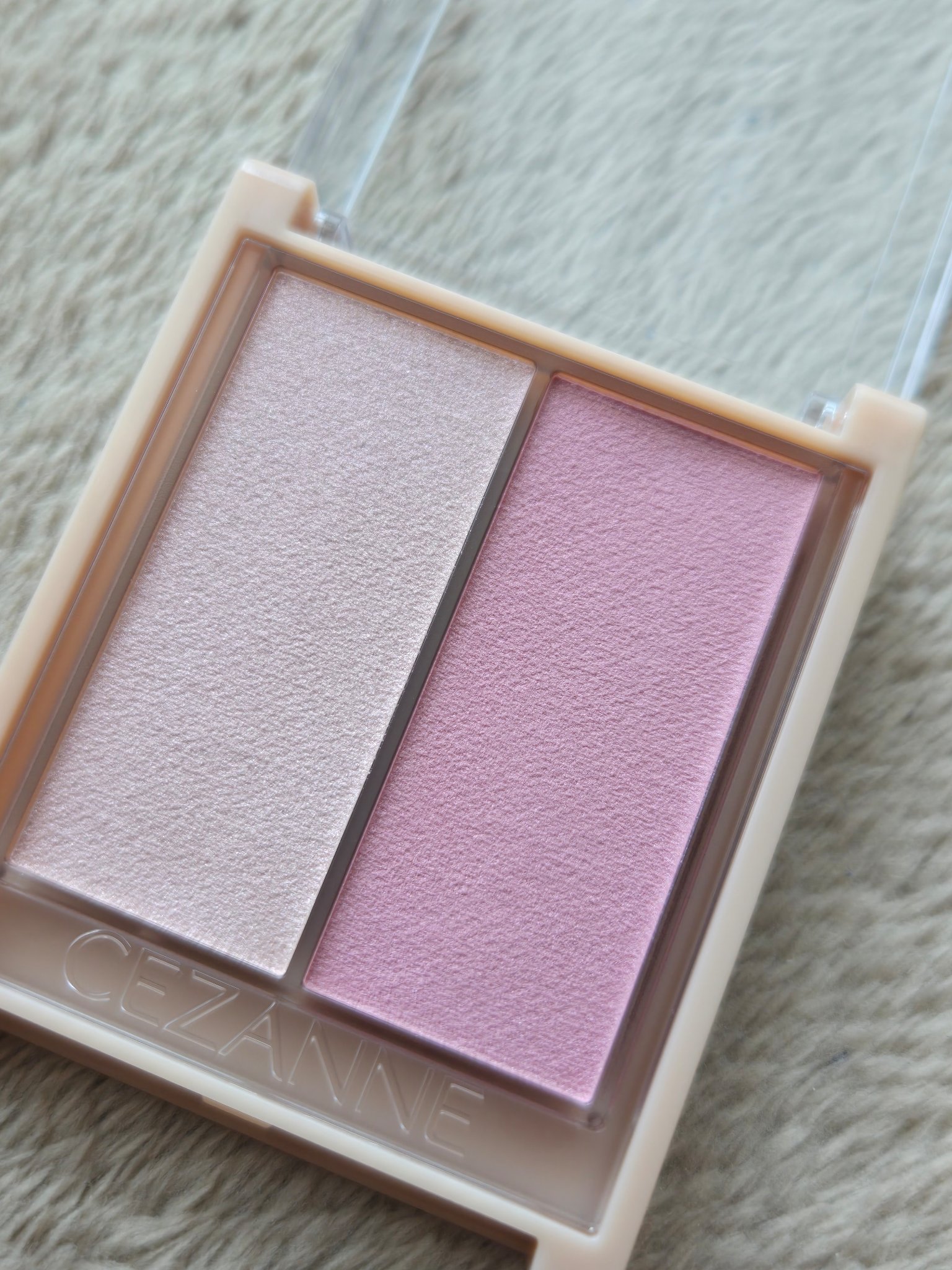 フェイスグロウカラー/CEZANNE/クリームハイライトを使ったクチコミ（3枚目）