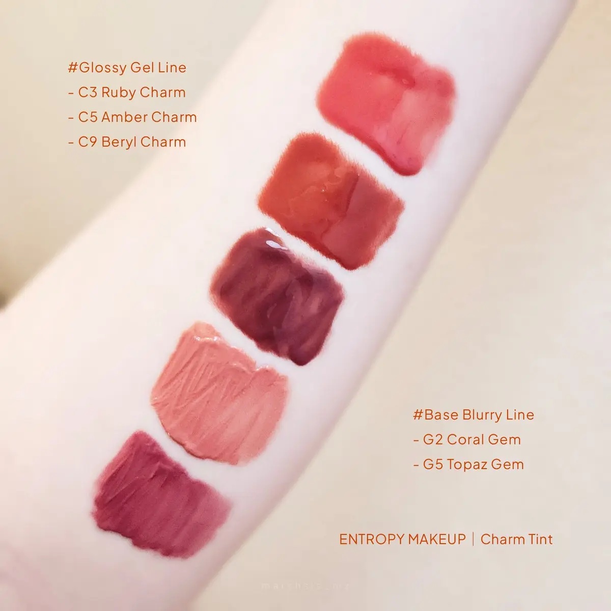 エントロピー チャームティント グロッシージェル/ENTROPY/リップティントを使ったクチコミ（2枚目）