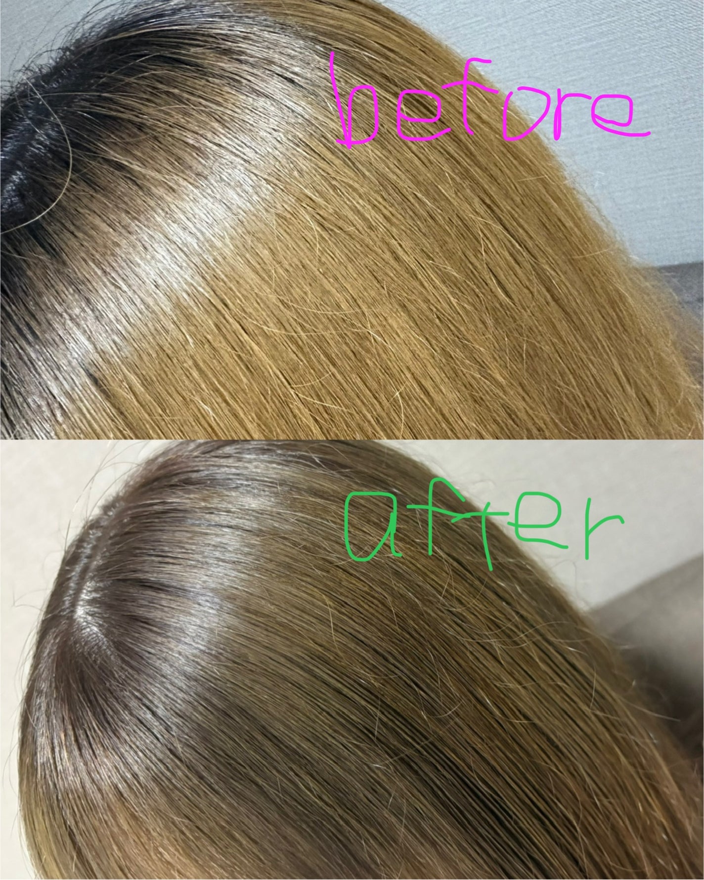 ホイップヘアカラー/ビューティラボ/ヘアカラーを使ったクチコミ(2枚目)