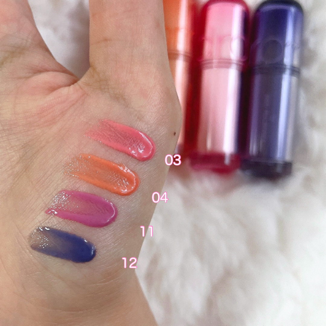 ザ ジューシーラスティングティント/rom&nd/リップティントを使ったクチコミ（3枚目）