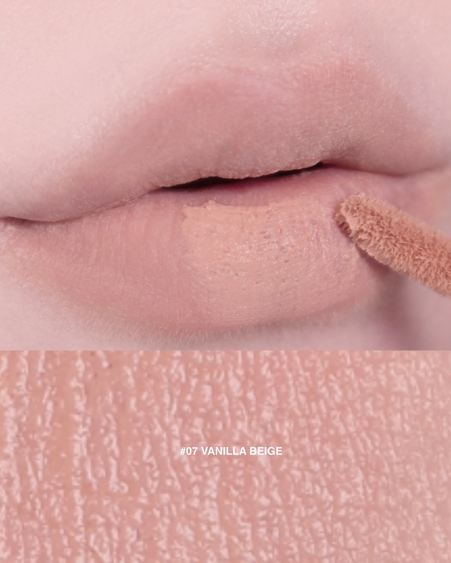 ドット オン ムード オールカバー リップベース 07 バニラベージュ/Heart Percent/リップクリームを使ったクチコミ（3枚目）