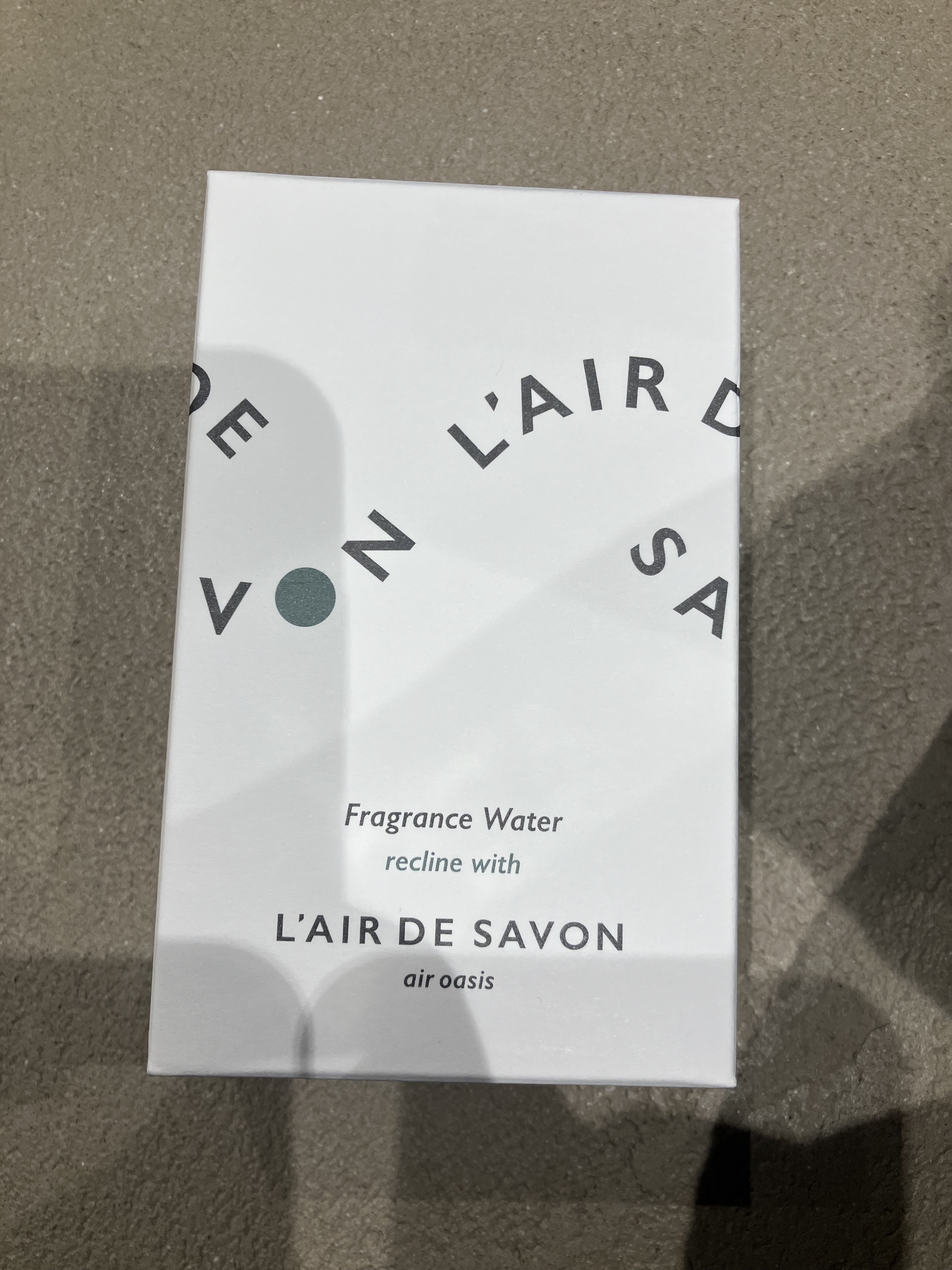 レールデュサボン エアオアシス フレグランスウォーター  リクラインウィズ/レールデュサボン/香水(その他)を使ったクチコミ（1枚目）