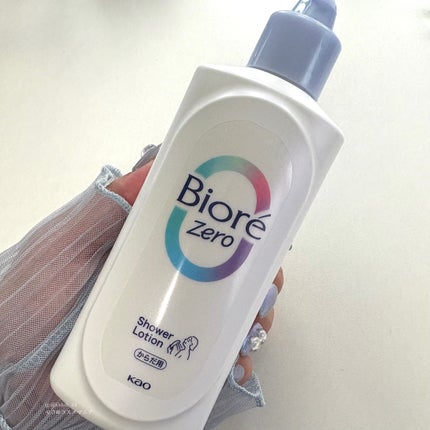 ビオレZero お風呂で使う汗ケアローション 無香性/ビオレ/ボディローションを使ったクチコミ(2枚目)