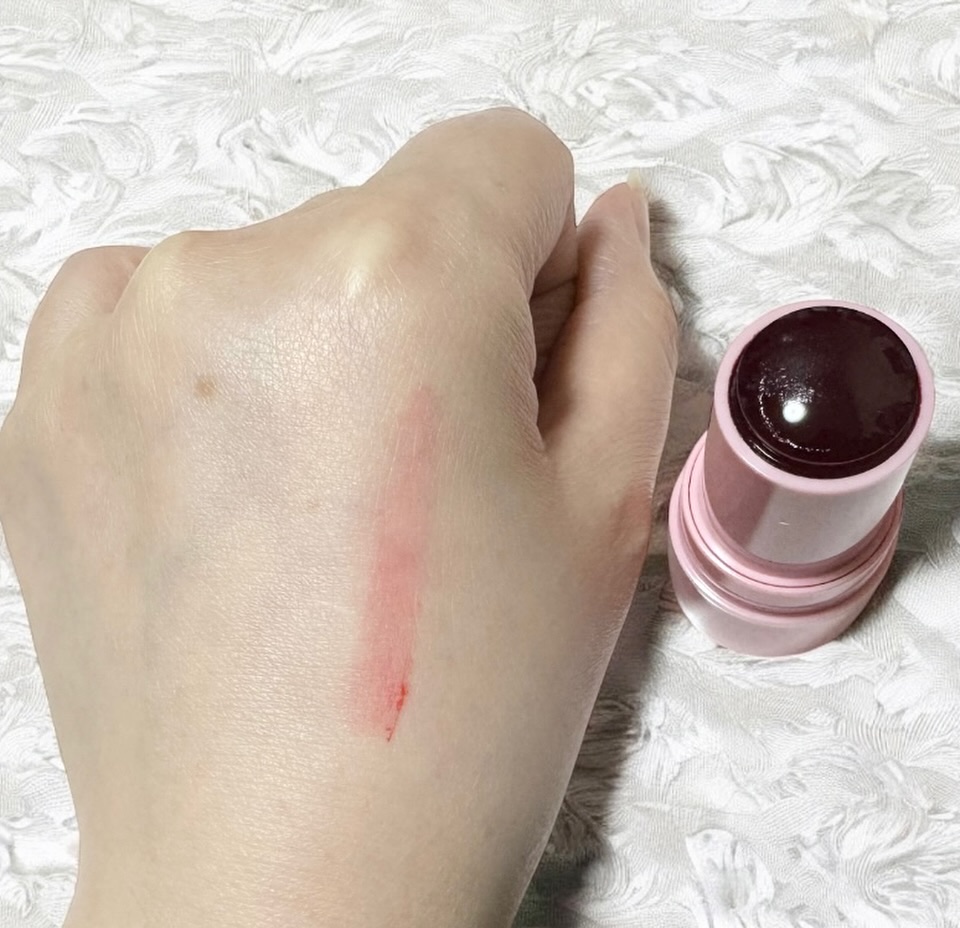 mamicosme グミティント 04 ストロベリーローズ/mamicosme/リップティントを使ったクチコミ（3枚目）