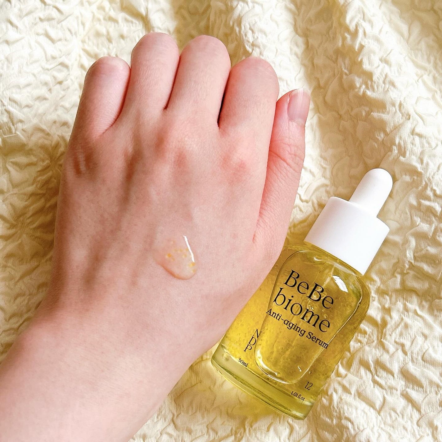 ベベバイオームアンチエイジングセラム/NATURAL DERMA PROJECT/美容液を使ったクチコミ(4枚目)