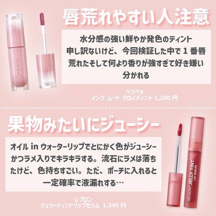 フルーティーグラムティント/Laka/リップティントを使ったクチコミ(7枚目)