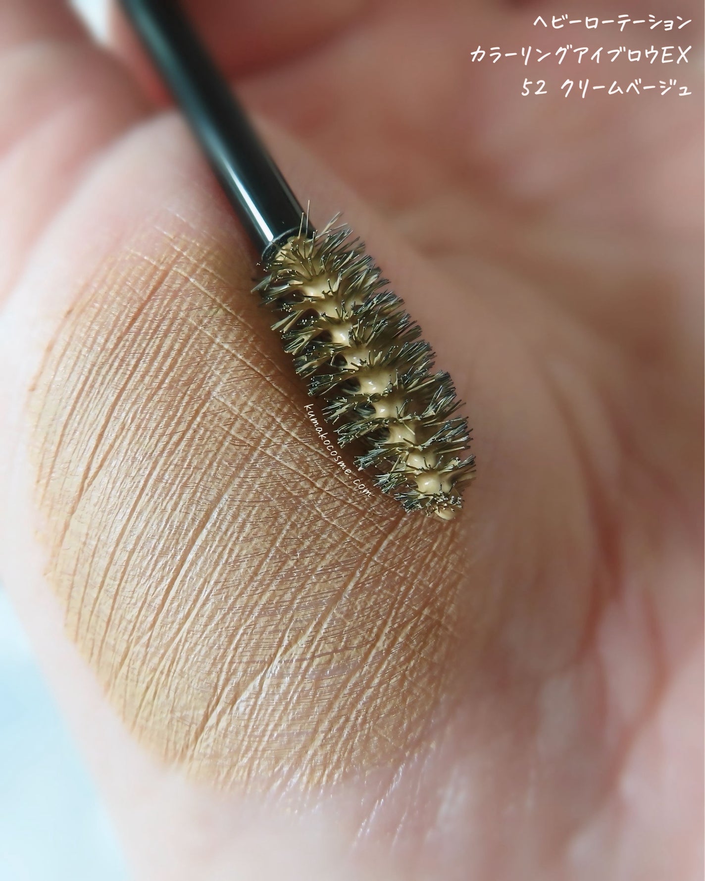 ヘビーローテーション カラーリングアイブロウEX/ヘビーローテーション/眉マスカラを使ったクチコミ(9枚目)