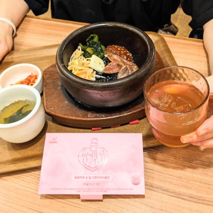 飲める美容ピンクDIYドリンク ピンクポーション ゼロカロリー・冬虫夏草/PINK POTION /美容ドリンクを使ったクチコミ(1枚目)