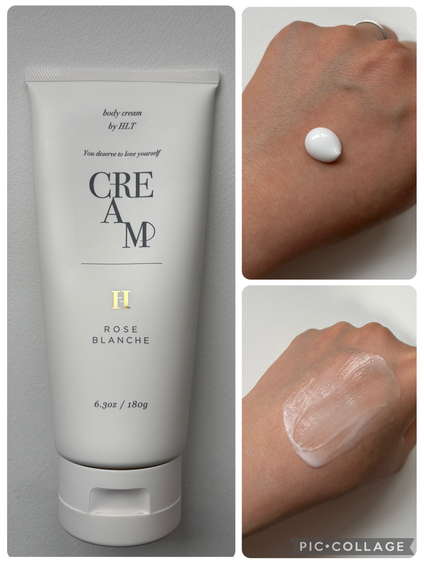 SENSUAL RICH BODY CREAM - ROSE BLANCHE -/Her lip to BEAUTY/ボディクリームを使ったクチコミ（1枚目）