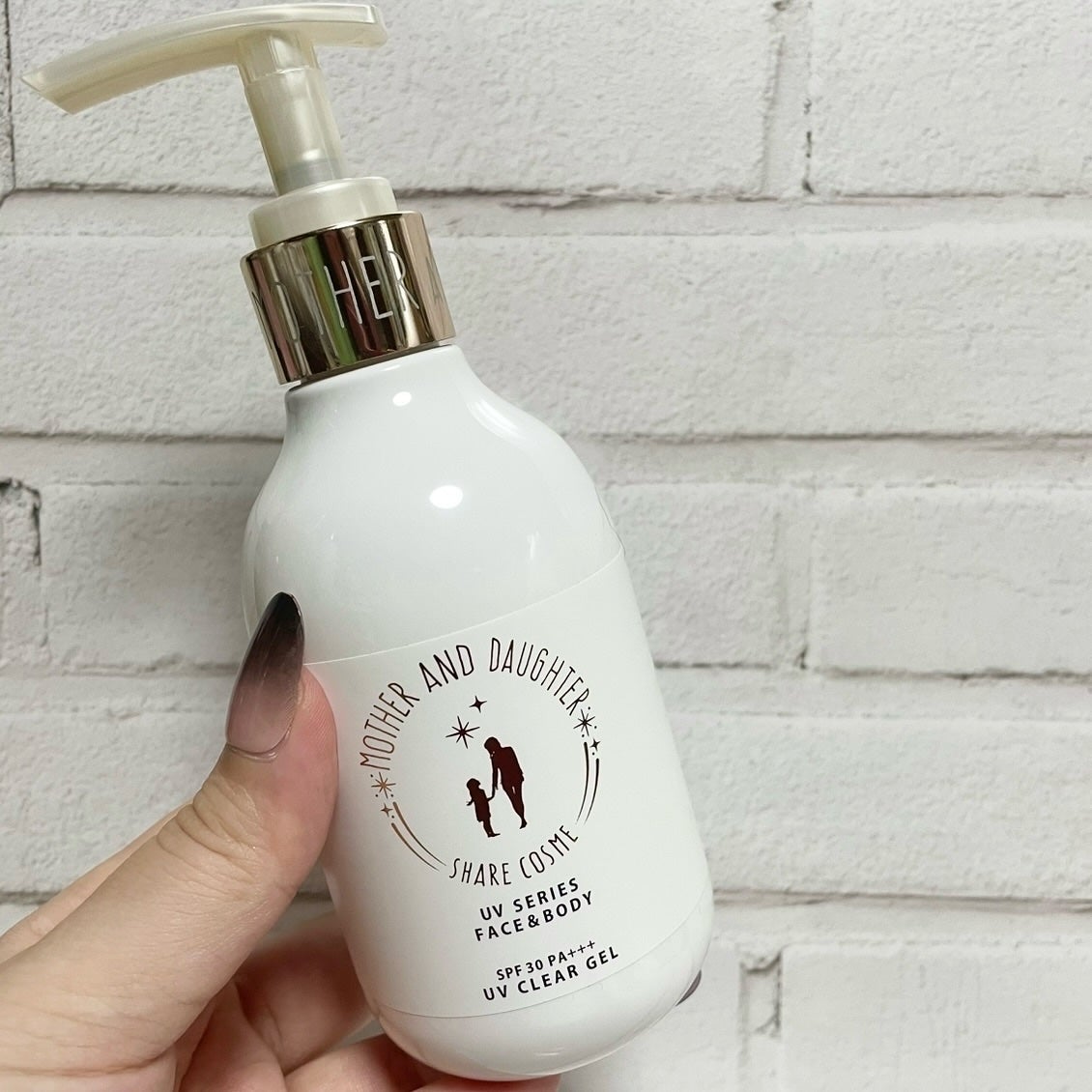 M&D クリアUVジェル/Mother&Daughter/日焼け止めジェルを使ったクチコミ(2枚目)