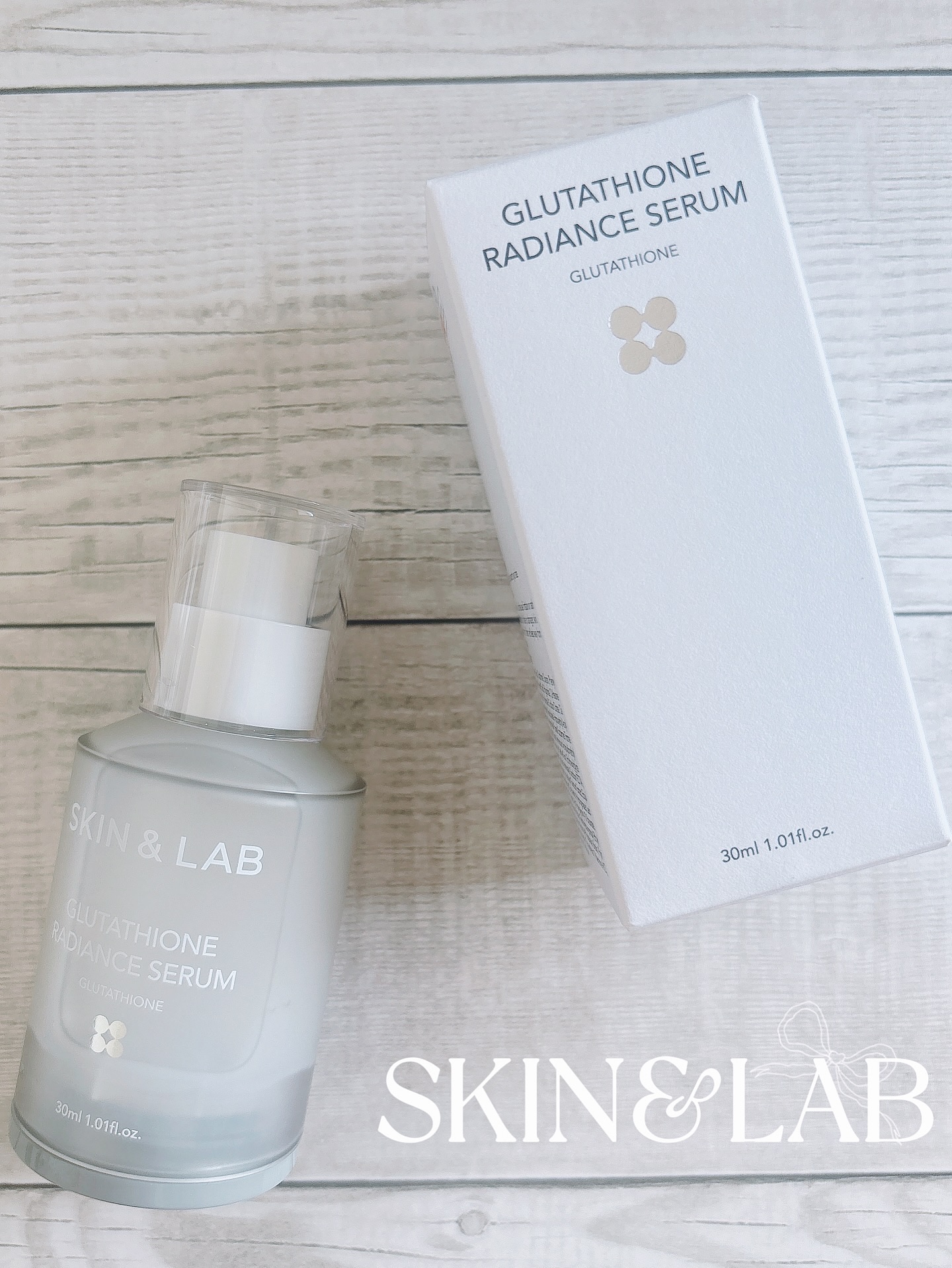 グルタチオンラディアンスセラム/SKIN&LAB/美容液を使ったクチコミ（1枚目）