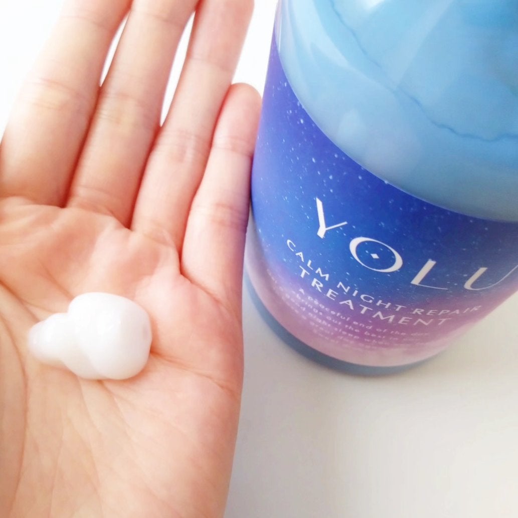 カームナイトリペアシャンプー/トリートメント/YOLU/シャンプー・コンディショナーを使ったクチコミ(4枚目)