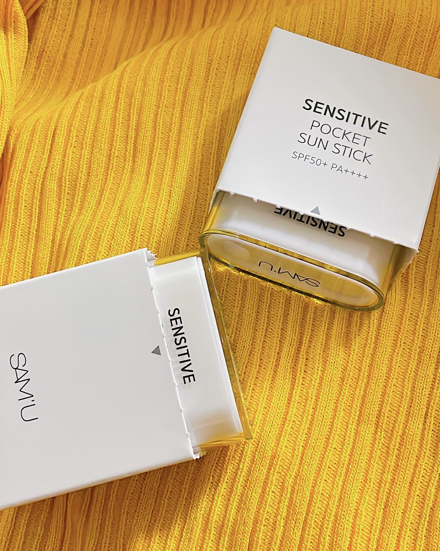 センシティブポケットサンスティック/SAM'U/日焼け止めスティックを使ったクチコミ（2枚目）