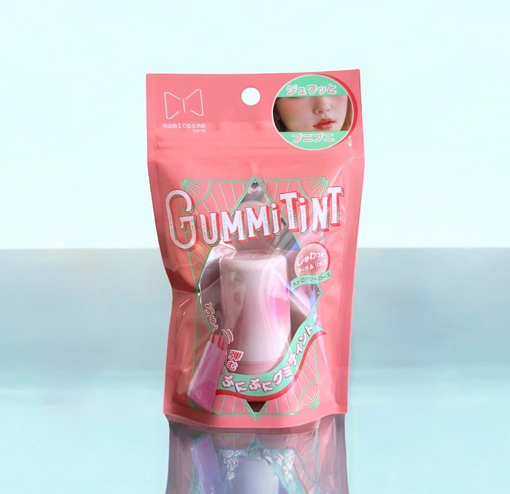 mamicosme グミティント 04 ストロベリーローズ/mamicosme/リップティントを使ったクチコミ（1枚目）