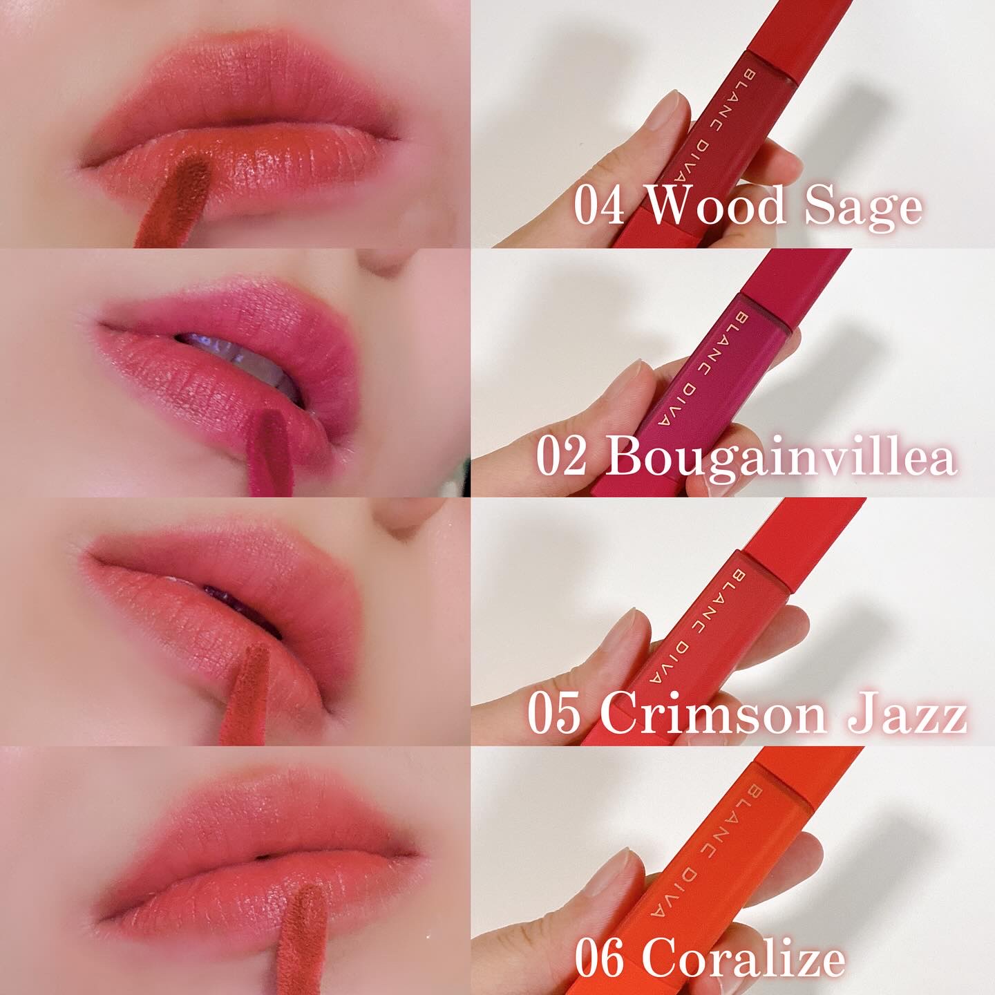 ビーブラリーティント/BLANCDIVA/リップティントを使ったクチコミ（2枚目）