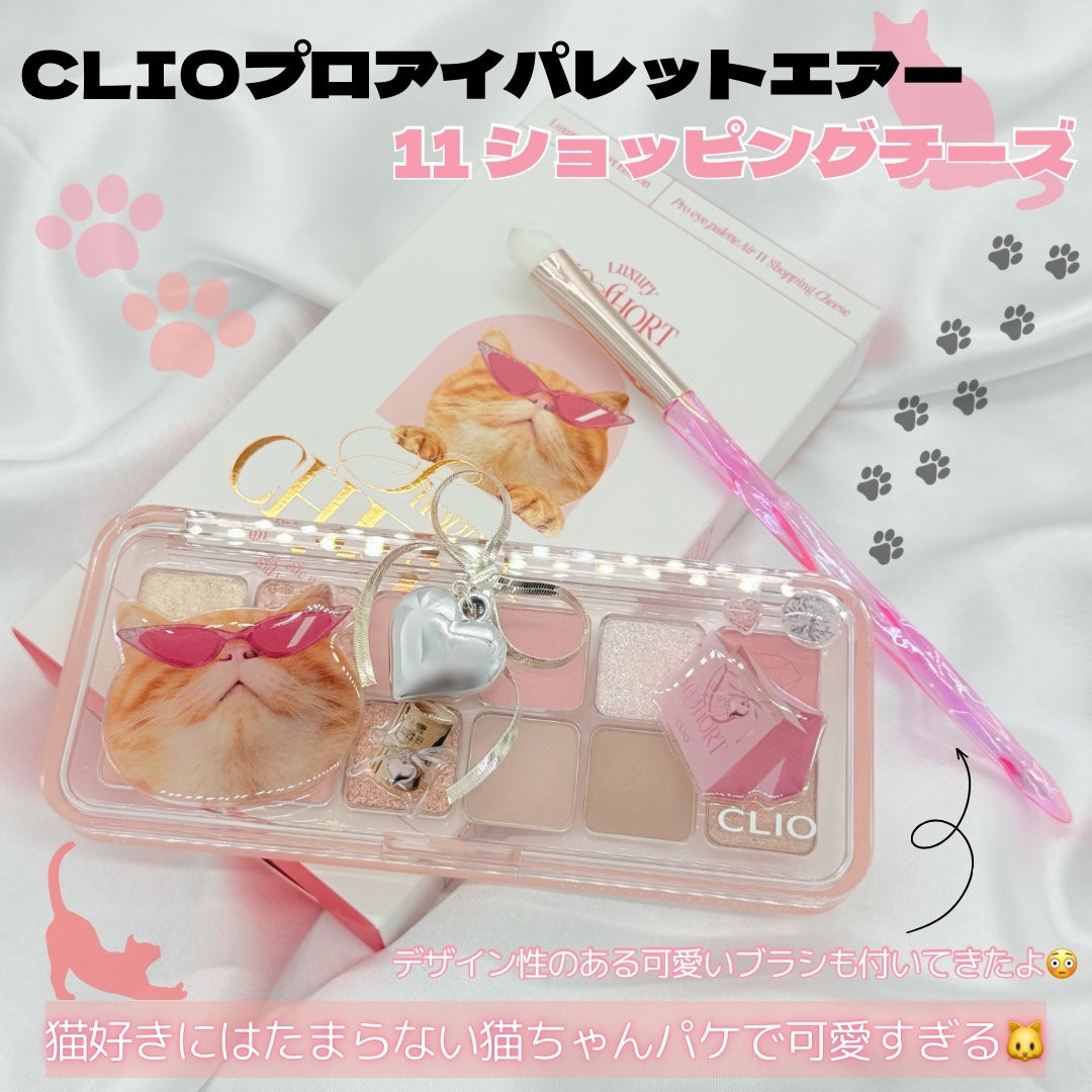 プロ アイ パレット エアー/CLIO/アイシャドウパレットを使ったクチコミ(2枚目)